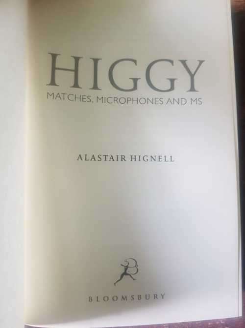 Higgy, First Edition by Alaister Hignell Matches, Microphones and MS