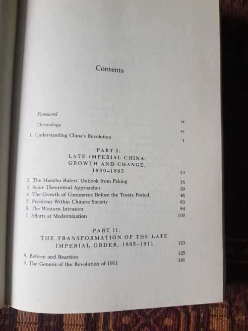 The Great Chinese Revolution, First Edition, 1800-1985 by John King Fairbank