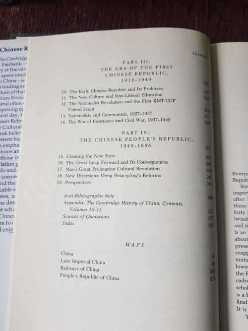 The Great Chinese Revolution, First Edition, 1800-1985 by John King Fairbank