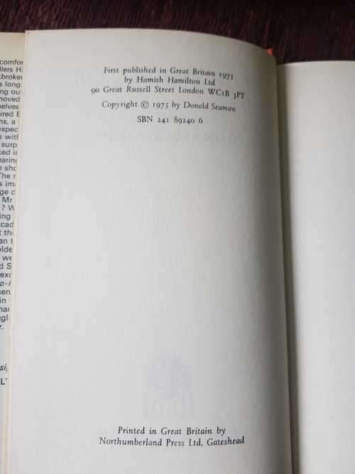 The Defector, First Edition by Donald Seamen