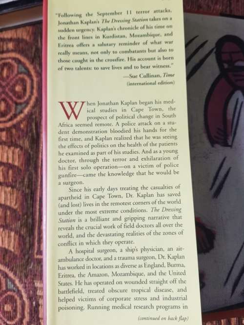The Dressing Station, First Edition by Jonathan Kaplan