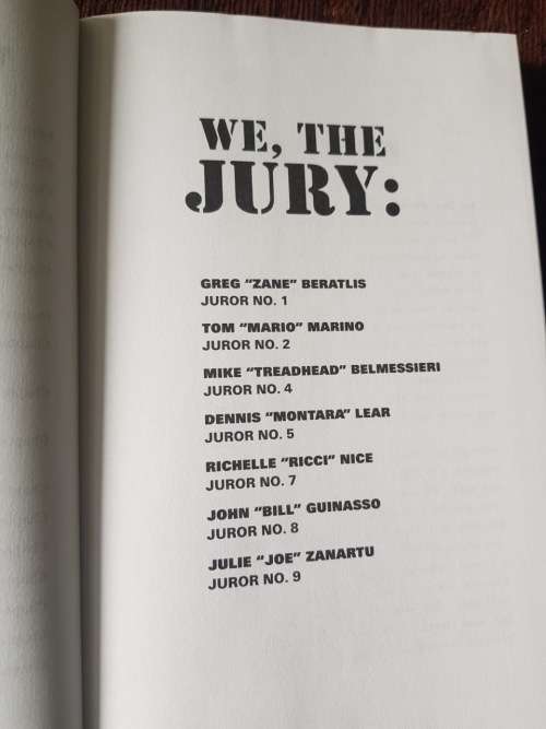 We, The Jury - First Edition by juror No 1, 2, 4, 5, 7, 8 and 9