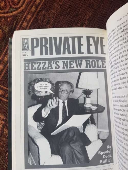 POLITICS BRITISH Michael Heseltine First Edition