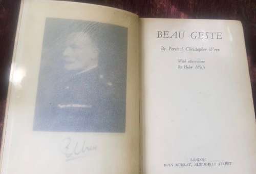 Beau Geste by Percival Christopher Wren, with illustrations by  Helen McKie