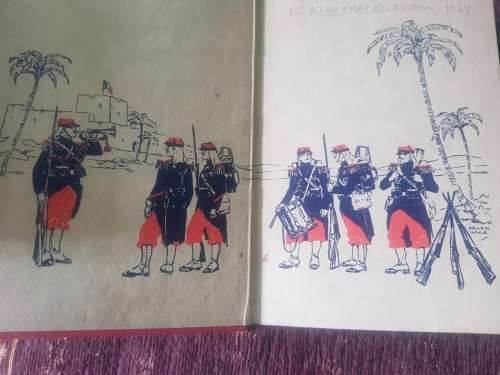 Beau Geste by Percival Christopher Wren, with illustrations by  Helen McKie