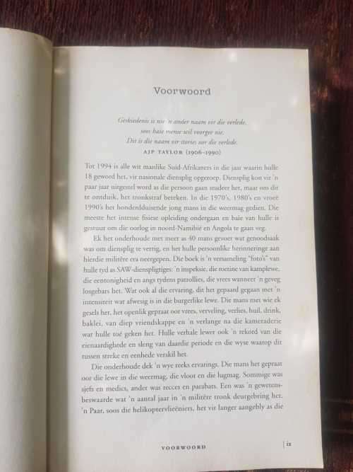 Dit Was Oorlog by J H Thompson, First Edition,  Van afkak tot bosbefok
