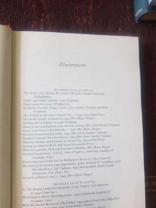 Princess Grace, First Edition by Darah Bradford