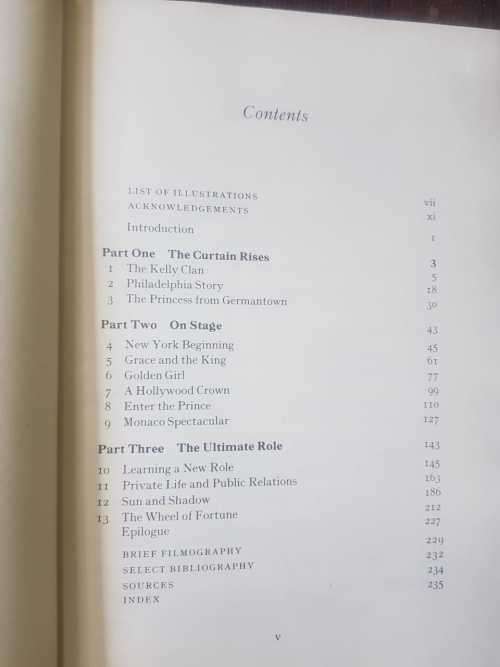 Princess Grace, First Edition by Darah Bradford