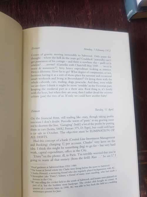 Alan Clark, First Edition, Diaries into Politics by Ion Trewin