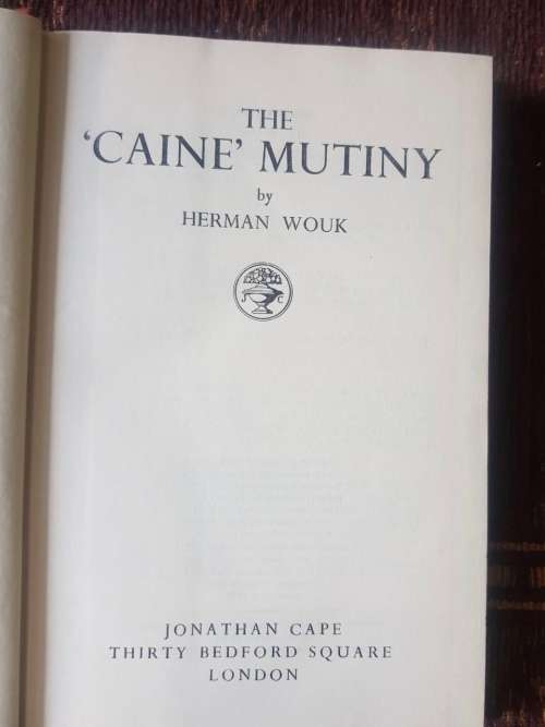 The Caine Mutiny, by Herman Wouk