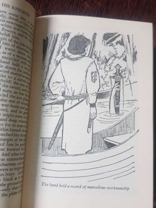 King Arthur and his knights and  The Adventures of Pinocchio, First Edition, two tales in one book
