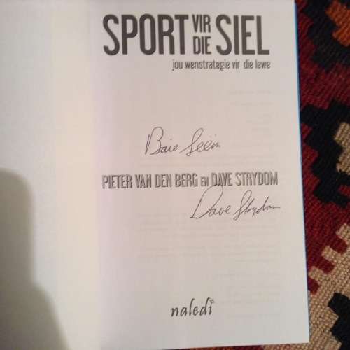 Natalie Du Toit Signed Playing The Enemy, Sport Vir Die Siel & The Banjo Players, 2 Signed Books