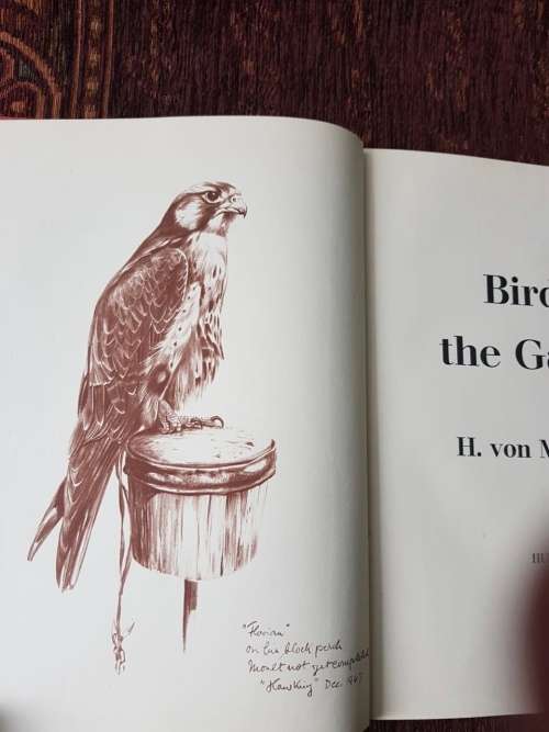 The Birds of the Gauntlet, First Edition 1952 by H. Von Michaëlis Book designed by Ken Williamson