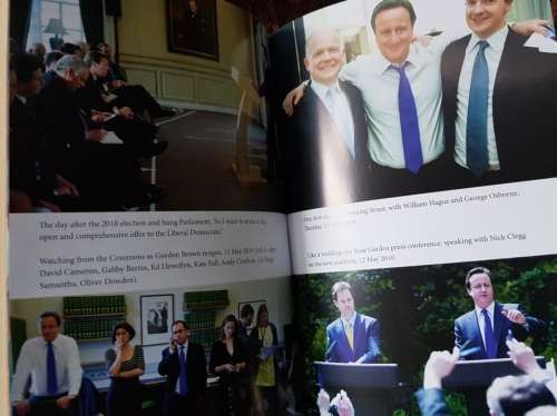 David Cameron, First Edition, For The Record