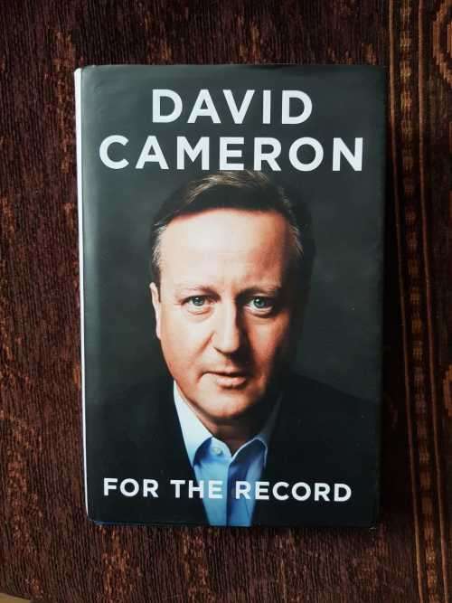 David Cameron, First Edition, For The Record