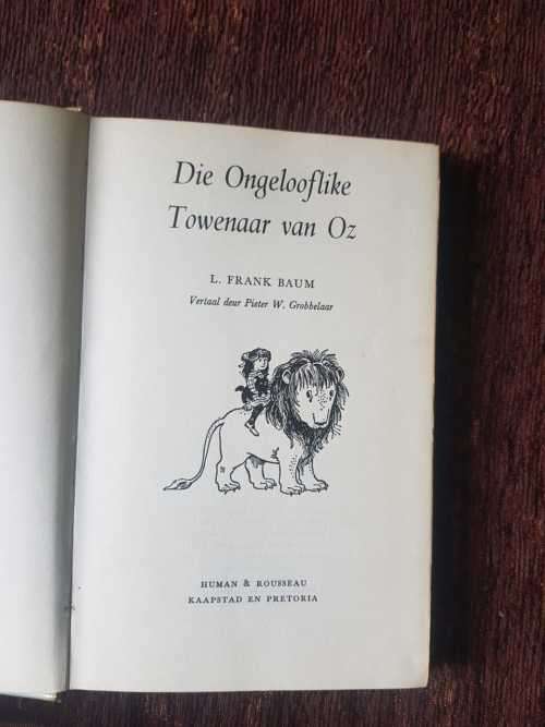Towenaar Van Oz deur L. Frank Baum, 1965