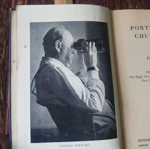 Portrait of Churchill, First Edition by Guy Eden