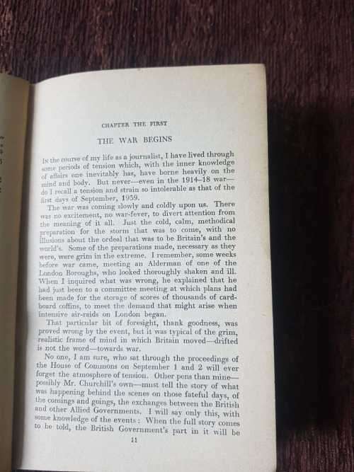 Portrait of Churchill, First Edition by Guy Eden