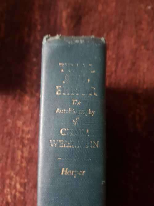 Trial and Error, First Edition by Chaim Weizmann, 1949