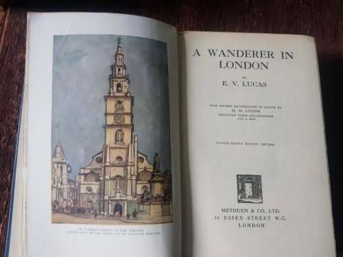 A Wanderer in London by E. V. Lucas