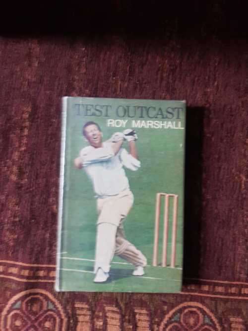 Test Outcast, First Edition by Roy Marshall, 1970 See