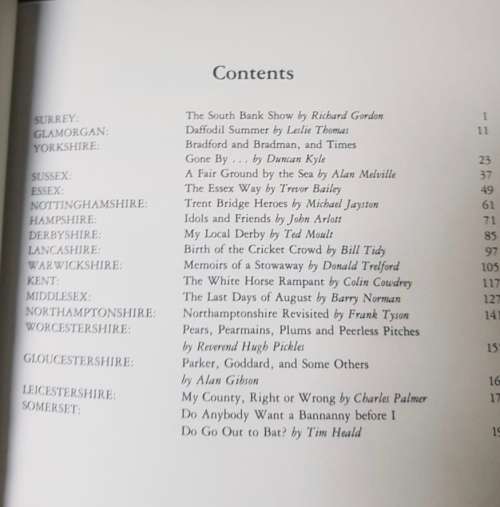 County Champions, First Edition by