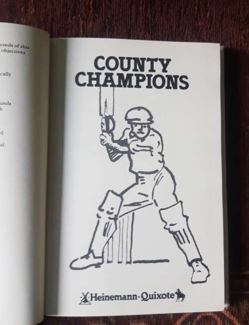 County Champions, First Edition by