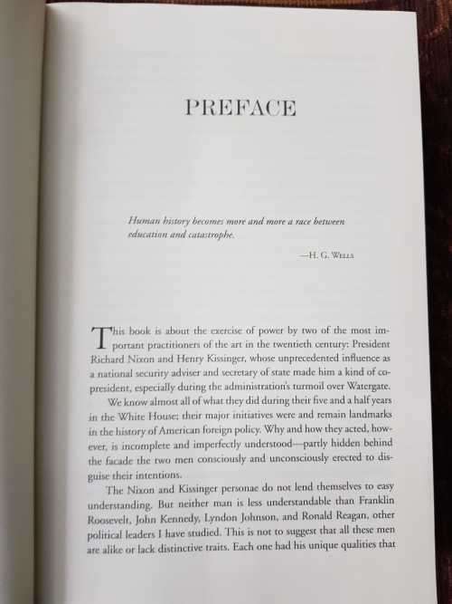 Nixon and Kissinger, First Edition by Robert Dallek