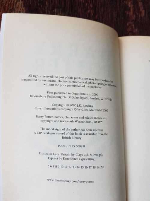 Harry Potter Order of the Phoenix AND Goblet of Fire