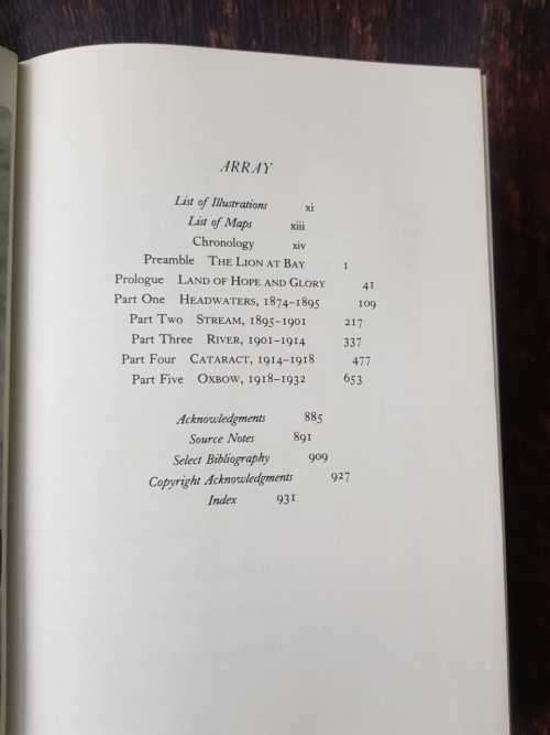 The Last Lion by William Manchester