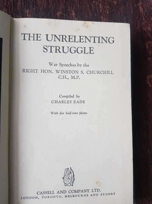 Onwards to Victory, First Edition & The Unrelenting Struggle