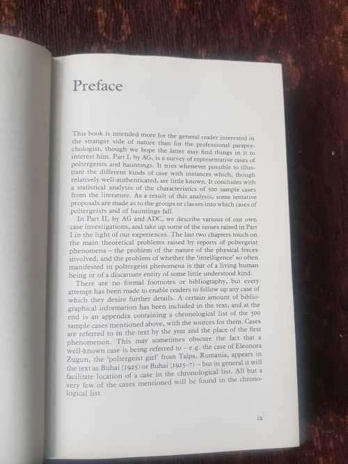 Poltergeists, First Edition by Alan Gauld and A.D. Cornell