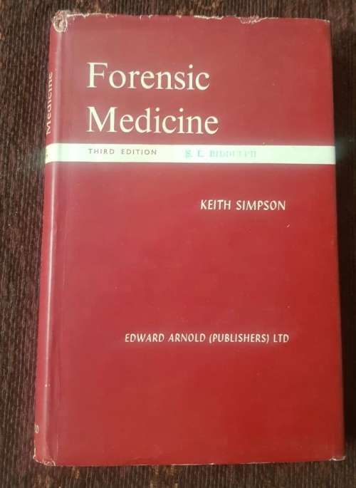 Forensic Medicine, by Keith Simpson