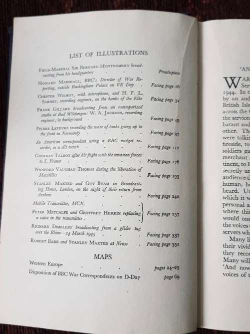BBC War Report 6 June 1944 to 5 May 1945, First Edition