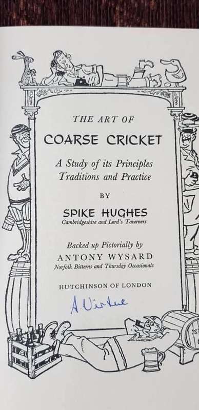 The Art of Coarse Cricket, First Edition & a DVD Hansie, A True Story