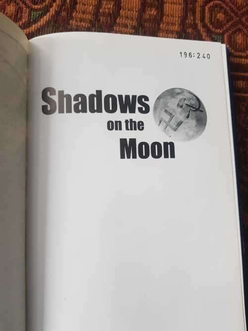 Shadows of the Moon, First Edition by Alexander Angus McDonald.