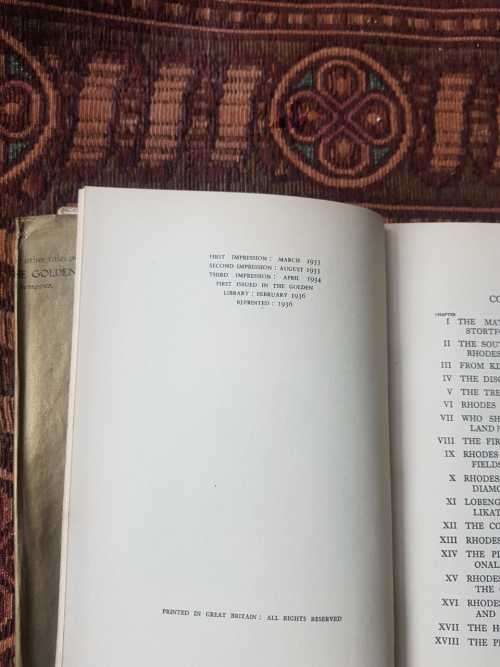 Rhodes, by Sarah Gertrude Millin