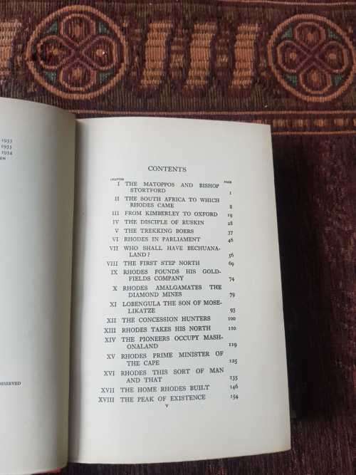 Rhodes, by Sarah Gertrude Millin