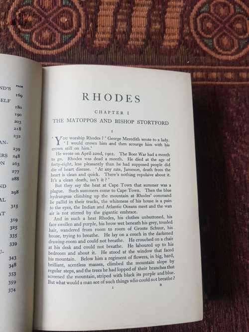 Rhodes, by Sarah Gertrude Millin