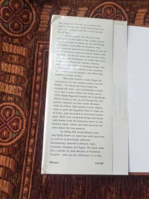 The Hunt for Zerzura. First Edition by Saul Kelly
