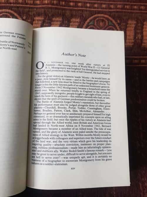 Monty, First Edition by Nigel Hamilton  Master of the Battlefield