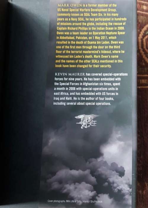Navy Seals / Bin Laden / No Easy Day, First Edition by Mark Owen