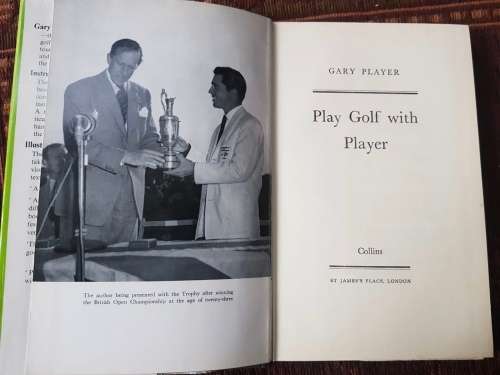 Play Golf with Player AND Golf Disaster, First Editions,set of two books