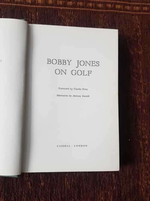 Bobby Jones on Golf, First Edition by Robert Tyre Jones Jr.