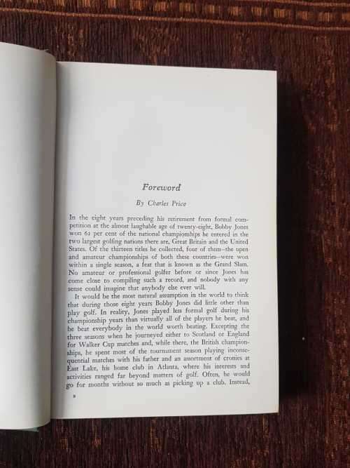 Bobby Jones on Golf, First Edition by Robert Tyre Jones Jr.