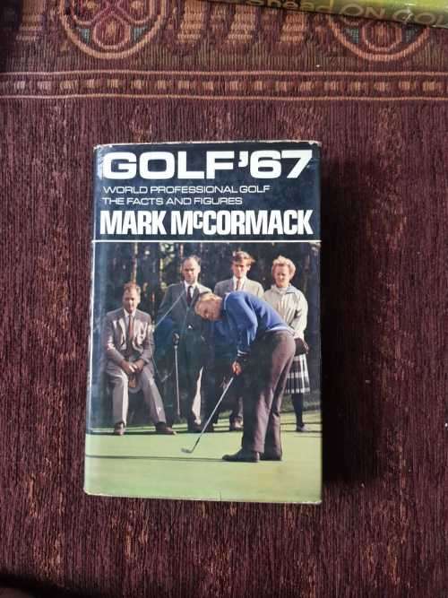 Mark McCormack, First Edition,  Golf 67, world professional golf, the facts and figures