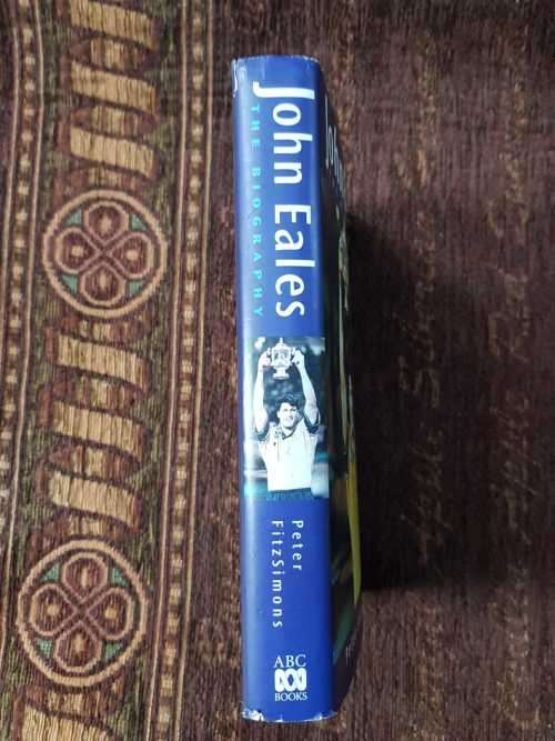 John Eales First Edition The Biography by Peter Firtz Simons RUGBY
