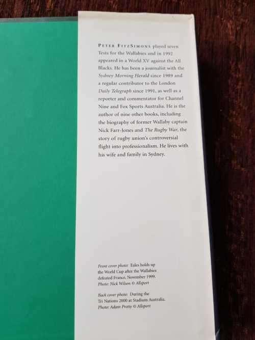 John Eales First Edition The Biography by Peter Firtz Simons RUGBY