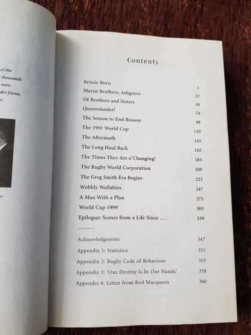 John Eales First Edition The Biography by Peter Firtz Simons RUGBY