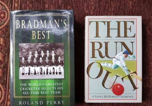 The Bradmans Best & The Run Out, First Editions, set of two books for one price